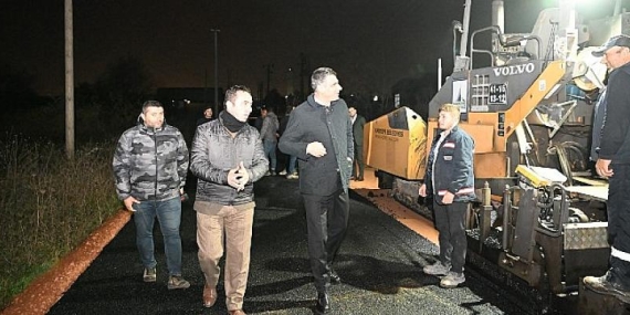 Başkan Kocaman Gece-Gündüz Sahada