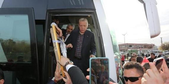 Canik’te Cumhurbaşkanı Erdoğan’a Sevgi Seli