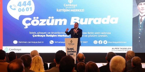 “Çankaya İletişim Merkezi; Çözüm Burada” Hizmete Başladı