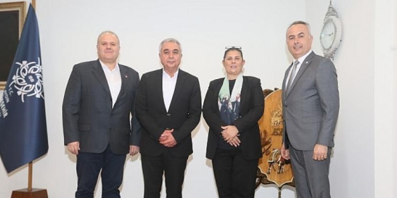 CHP ve İYİ Parti Nazilli İlçe Başkanlarından Başkan Çerçioğlu’na Ziyaret