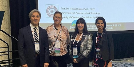 Egeli akademisyen Prof. Dr. Orhan’dan, Amerikalı toksikologlara bilgilendirme