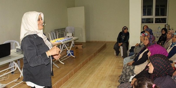 Elmalı’da kadın çiftçilere eğitim verildi