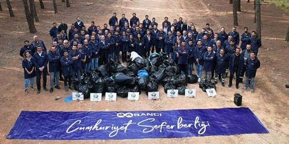 Enerjisa Enerji Gönüllüleri, Cumhuriyet Seferberliği Kapsamında 5.5 Ton Atık Topladı