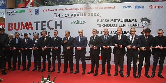 Makine sektörünün büyük buluşması BUMATECH Bursa Makine Teknolojileri Fuarları kapılarını açtı