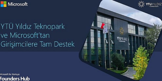 Microsoft ve YTÜ Yıldız Teknopark’tan start-up’lara tam destek