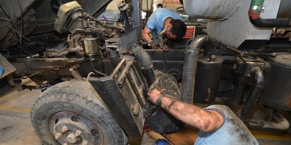 Muğla Büyükşehir, bakım onarım atölyeleri ile sağladı