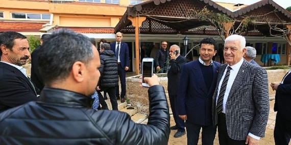 Muğla Büyükşehir Belediye Başkanı Dr. Osman Gürün, Yatağan Muhtarlarıyla bir araya geldi