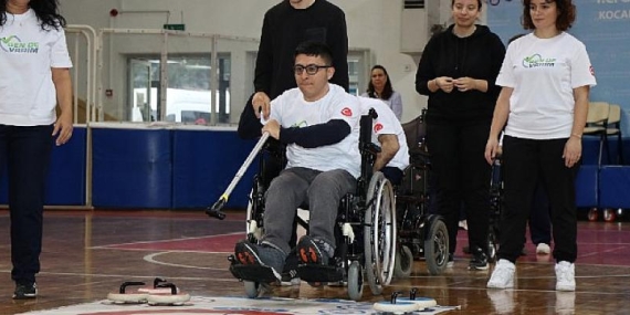 Özel bireyler ‘Engelsiz Spor Coşkusu’nda