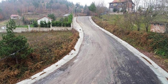 Servetiye Camii Köyü – Kirazpınar ile Yuvacık Hacıhaliller köy yolu asfaltlandı