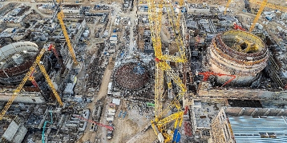 Akkuyu Ngs'de 1'inci Güç Ünitesinde İç Koruma Kabuğunun Montajı Tamamlandı