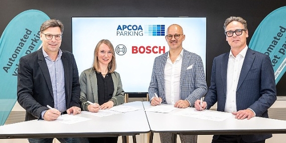 Bosch ve APCOA, Almanya'daki otoparklarda otonom vale park teknolojisi sağlayacak