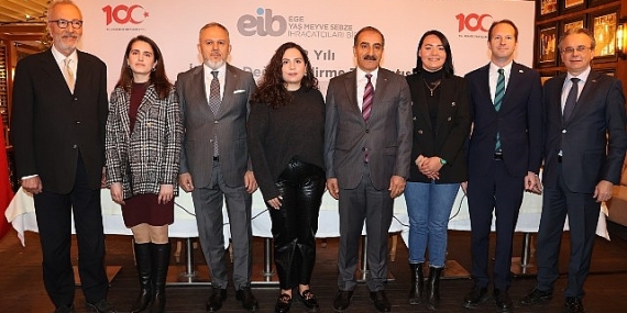 Egeli yaş meyve sebze ve mamulleri ihracatçıları Cumhuriyetin 100. Yılında 1 milyar 400 milyon dolar ihracat hedefi koydu