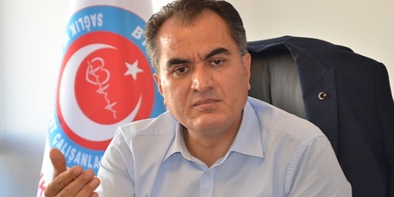 Birlik Sağlık Sen Genel Başkanı Ahmet Doğruyol Açıklama: Sağlık çalışanlarımız deprem bölesinde 7 gündür of bile demeden kesintisiz sağlık hizmeti vermeye devam ediyor
