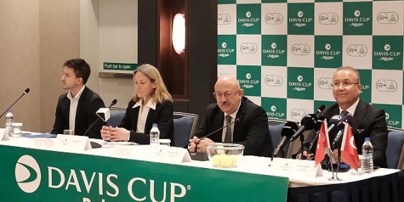 Davis Cup kura çekilişi Hilton Istanbul Maslak’ta yapıldı