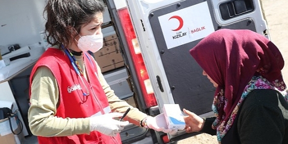 Kızılay Mobil Sağlık Ekiplerinin Lokasyonları Güncellendi