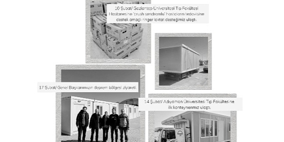 Türk Oftalmoloji Derneği tüm imkanlarıyla afet bölgesinde