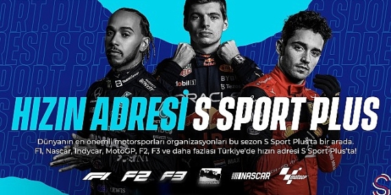 F1, INDYCAR ve Nascar S Sport Plus'ta Başlıyor