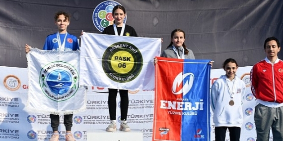 Gemlik Belediyespor Ankara'dan madalya ile döndü