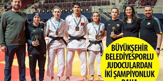 Konya Büyükşehir Belediyesporlu Judoculardan İki Şampiyonluk Daha