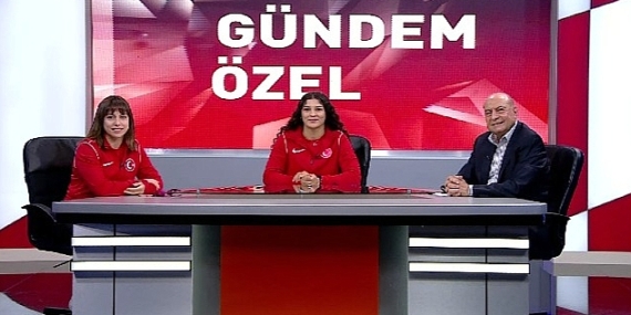 Şampiyon kadın güreşçilerimiz Nesrin Baş ve Ebru Dağbaşı D-Smart'a konuk oldu