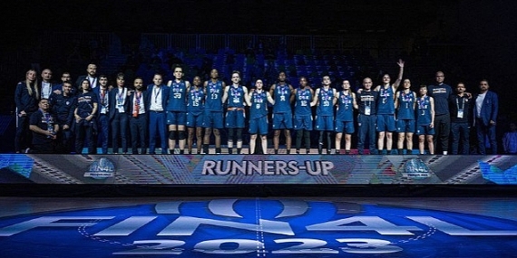 ÇBK Mersin Yenişehir Belediyesi Avrupa ikincisi oldu