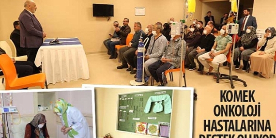 KOMEK Onkoloji Hastalarına Destek Oluyor