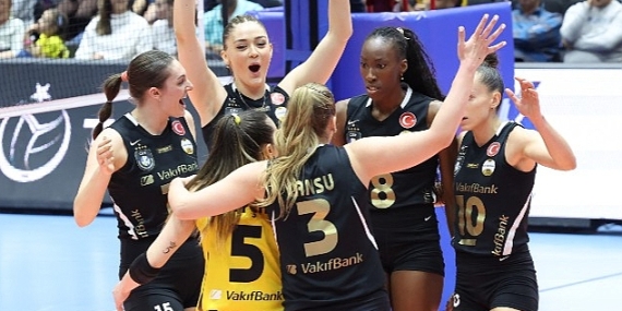 Kupa Voley'de şampiyon VakıfBank!