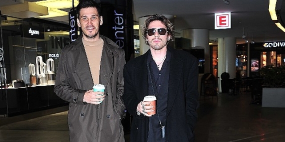 Oyuncu Taro Emir Tekin, Kanyon'da objektiflere yakalandı