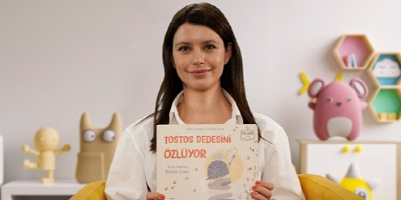 Beren Saat depremden etkilenen çocuklar için kitap okudu