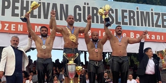 Büyükşehirli pehlivanlar 2023 sezonuna hızlı başladı