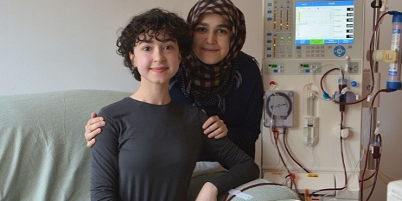 Egeli Munise'nin hayatı evde hemodiyaliz tedavisi ile değişti