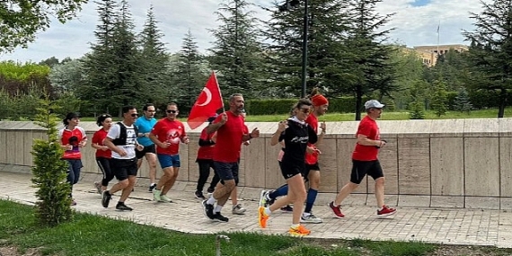 Eker I Run, Sanal Gençlik Koşusu ile 19 Mayıs 1919'un anısını tekrar yaşattı