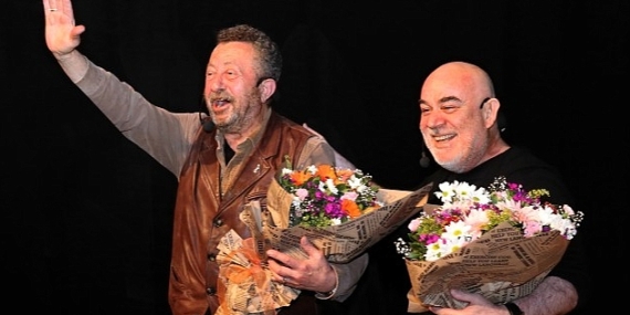 Erkan Can ve Güven Kıraç'tan Küçükçekmece'de Keyifli Söyleşi