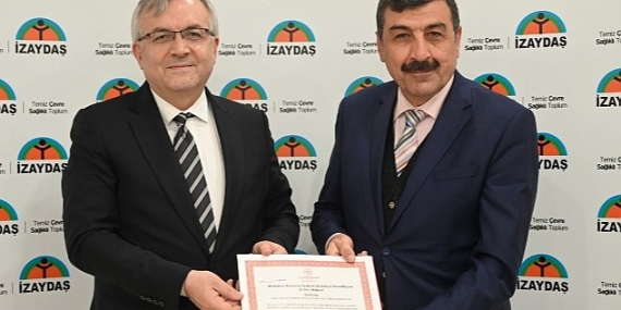 İZAYDAŞ'a Sağlık Bakanlığından Beslenme Dostu belgesi