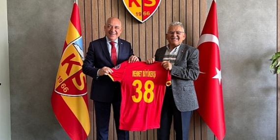 TFF Başkanı Büyükekşi Akademi Ziyaretlerine Yukatel Kayserispor ile Devam Etti