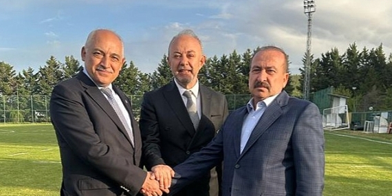 TFF Başkanı Mehmet Büyükekşi, Gaziantep FK Başkanı Memik Yılmaz ile Bir Araya Geldi