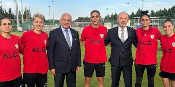 TFF Başkanı Mehmet Büyükekşi'den ALG Spor'a Ziyaret