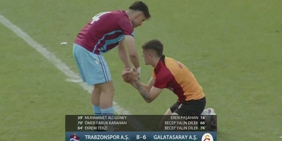 U17 Elit Ligi 3.lük Maçında Trabzonspor – Galatasaray ile Karşı Karşıya geldi