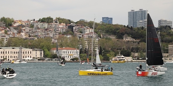 Yılın İlk Boğaz Yarışı'nda yelken rüzgârı esti