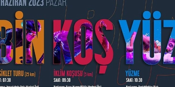 Avcılar “Bin,Koş,Yüz" etkinliğinde buluşacak.
