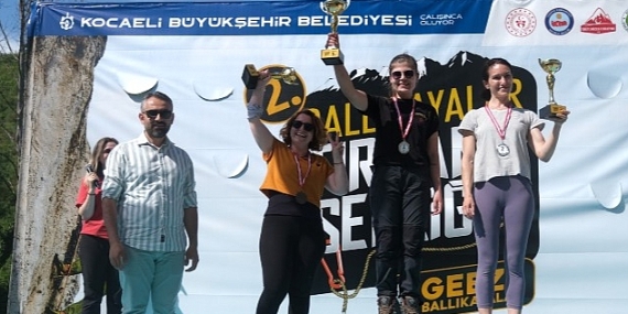 Ballıkayalar Tırmanış Şenliği'nde kupalar sahiplerini buldu
