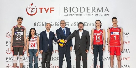 Bioderma 2 yıl daha Voleybol Milli Takımlar Resmi Sponsoru