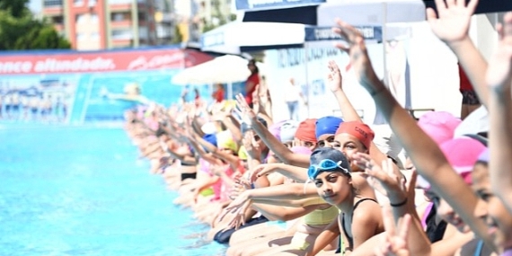 Çukurovada Yüzme Kurslarında Rekor Başvuru