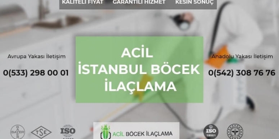 Böcek İlaçlama Fiyatları