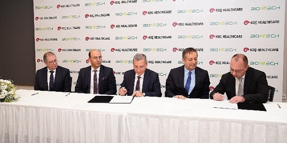 Koç Üniversitesi Hastanesi ve BioNTech Kanserle Mücadele Odağında Yeni Bir İş Birliğine İmza Attı