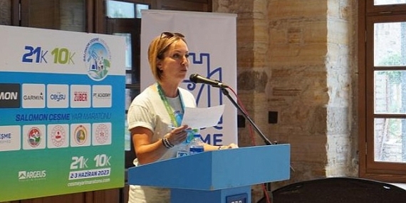 Salomon Çeşme Yarı Maratonu basın toplantısı gerçekleşti