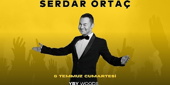 Serdar Ortaç'tan İstanbul'un En Büyük Sahnesi YBY Woods'ta Unutulmayacak Müzik Şöleni