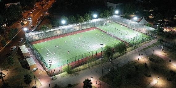 Başkan Çerçioğlu Aydın'a bir spor alanı daha kazandırdı