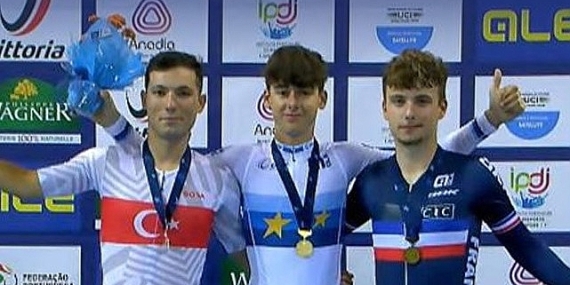 Büyükşehir Belediyesporlu Milli Bisikletçiden Avrupa İkinciliği