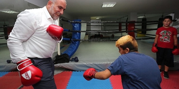 Canik'te Çocuklara Ücretsiz Spor Eğitimi